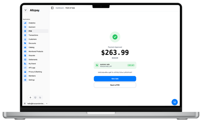 In-store payments. Zero hardware.